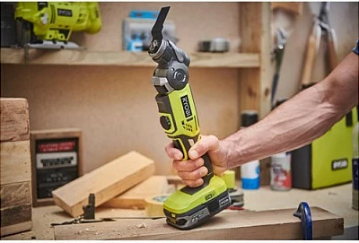 Multitool Ryobi R18MT-0 ONE+, 18V, 6 shpejtësi, pa kabllo, zi/gjelbër