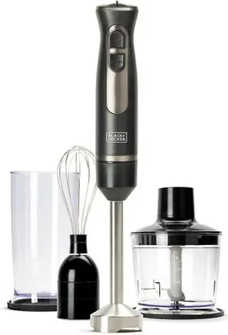 Blender dore Black&Decker BXHBA800E 800W me aksesorë, i zi