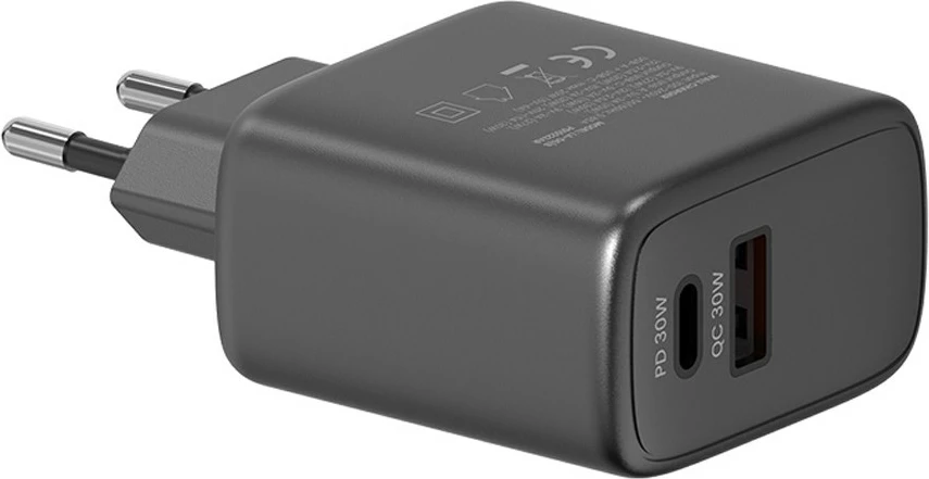 Karikues SAVIO LA-06/B USB Quick Charge Power Delivery 3.0 30W, i zi