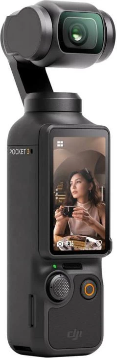 Kamera dore me gimbal, DJI Osmo Pocket 3 Standard (CP OS 00000301 01), kompakte me ekran prekje, e zezë