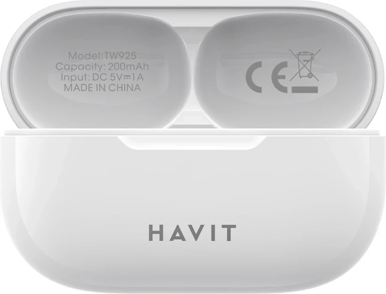 Kufje HAVIT TW925 TWS, pa tela, të bardha