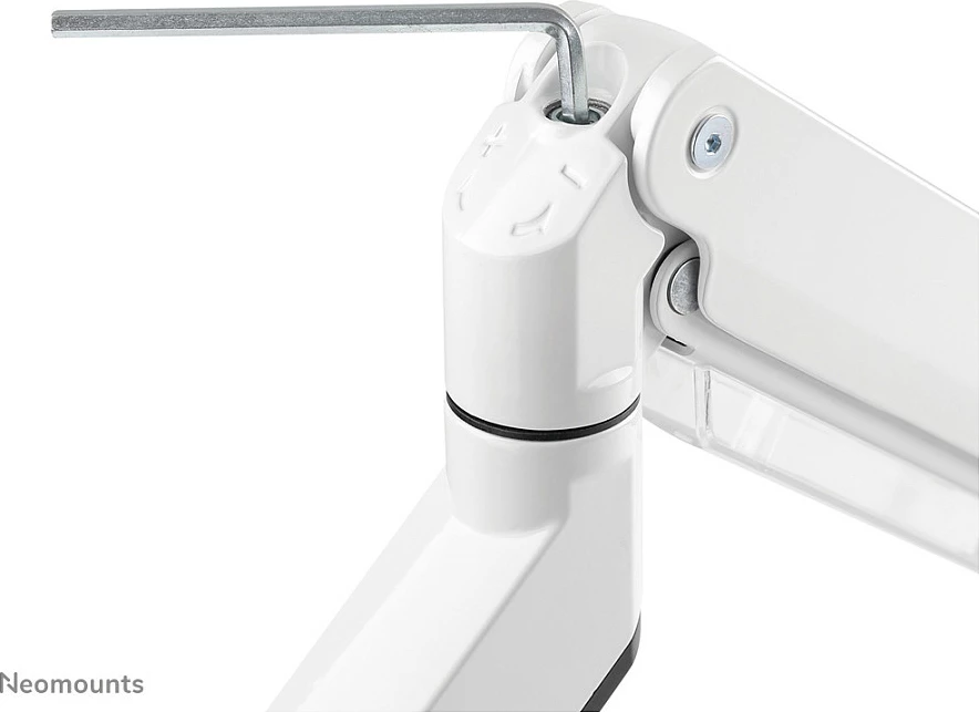 Mbajtëse tavoline për 2 monitorë Neomounts NM-D775DXWHITE, deri 32", VESA 75x75/100x100, e bardhë