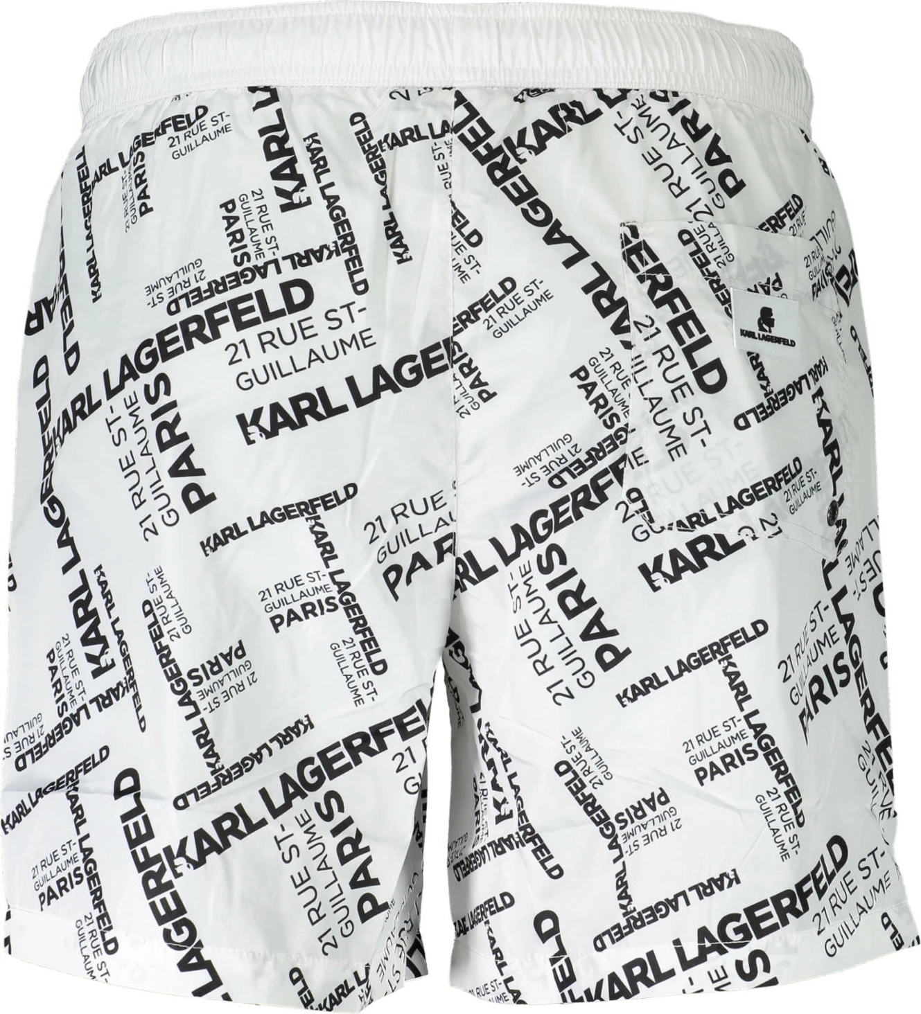 Të poshtme noti KARL LAGERFELD BEACHWEAR meshkuj, të bardha [Madhësia: S]