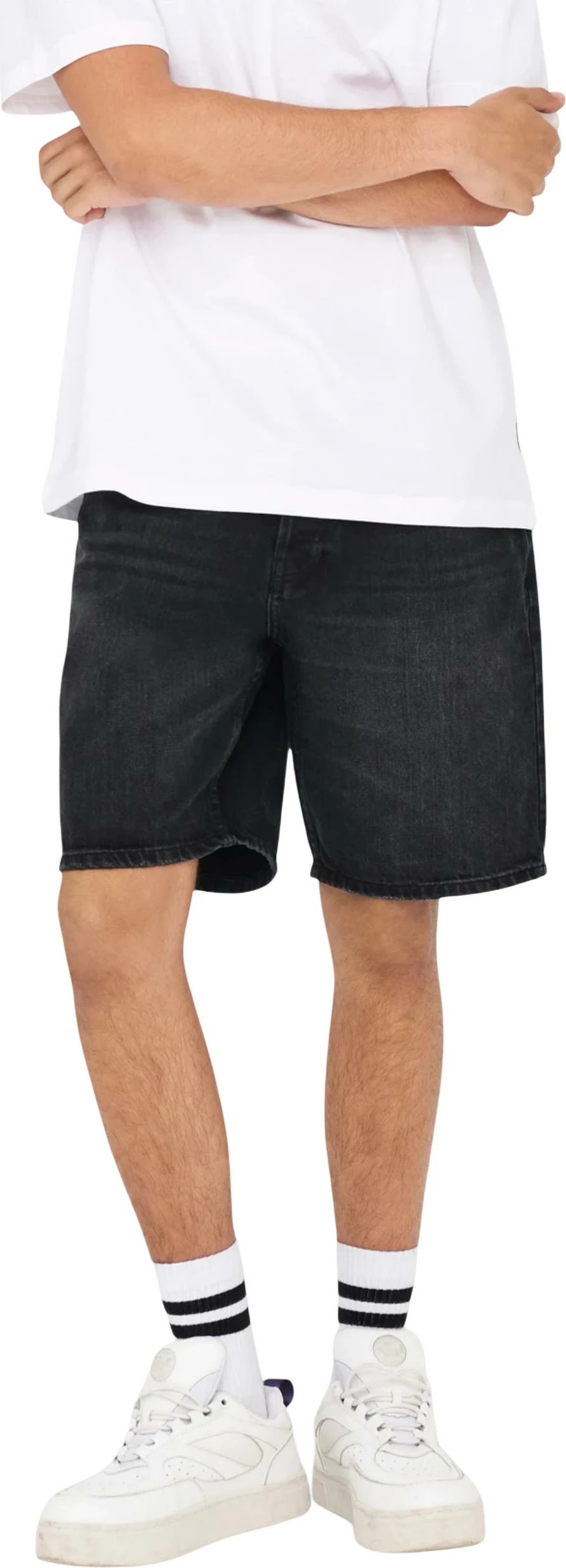 Shorce për meshkuj Only & Sons Onsedge 2047 Tai Dnm Noos, të zeza