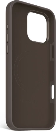Mbështjellës Decoded AntiMicrobial Silicone me MagSafe për iPhone 16 Pro Max, Kafe e errët