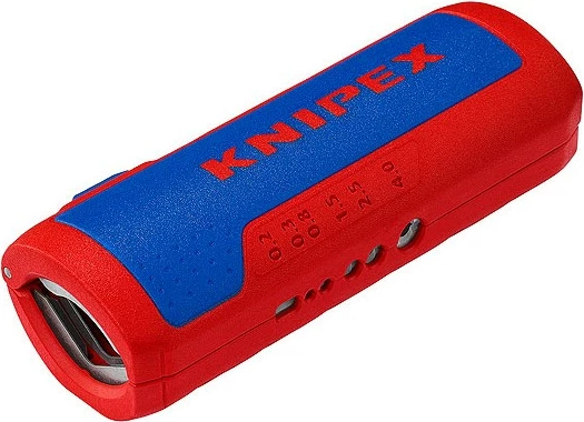 Prerëse tubash Knipex TwistCut, 100mm, blu e kuqe