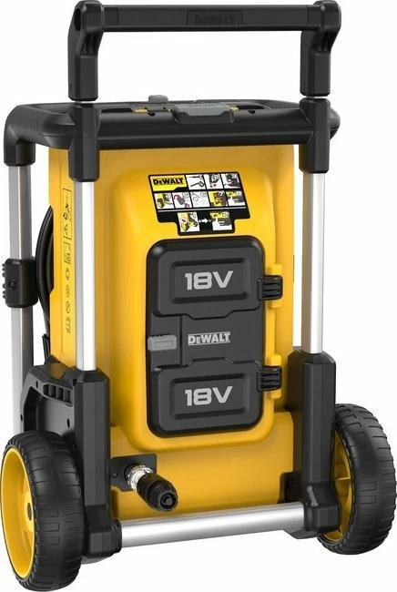 Larëse me presion pa kabllo DeWalt DCMPW1600N 2x18V XR 110 bar, verdhë/zi