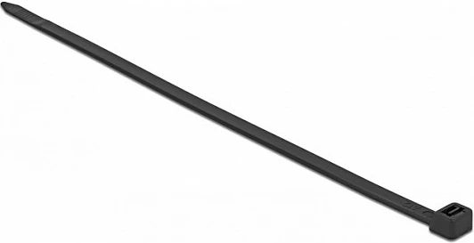 Lidhëse kabllosh DeLOCK 19742, ladder cable tie 34 cm, nylon, 10 copë, të zeza