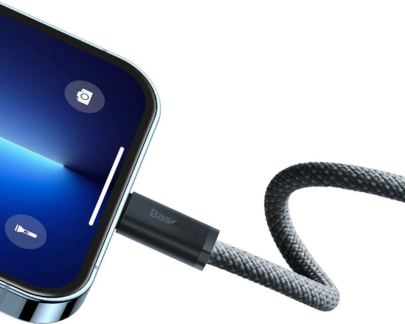 Kabllo Baseus Dynamic Series USB-C në Lightning, 1m, 20W, Gri