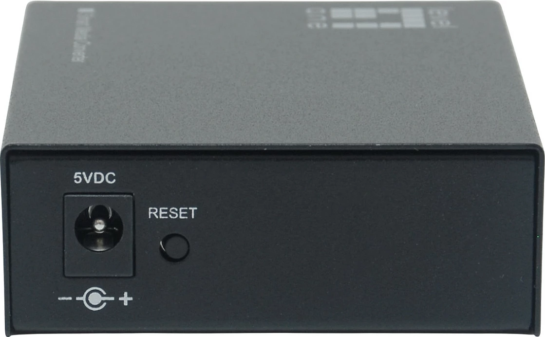 Media konverter Level One RJ45 në SC, Gigabit, multimode 850nm, 500m, i zi