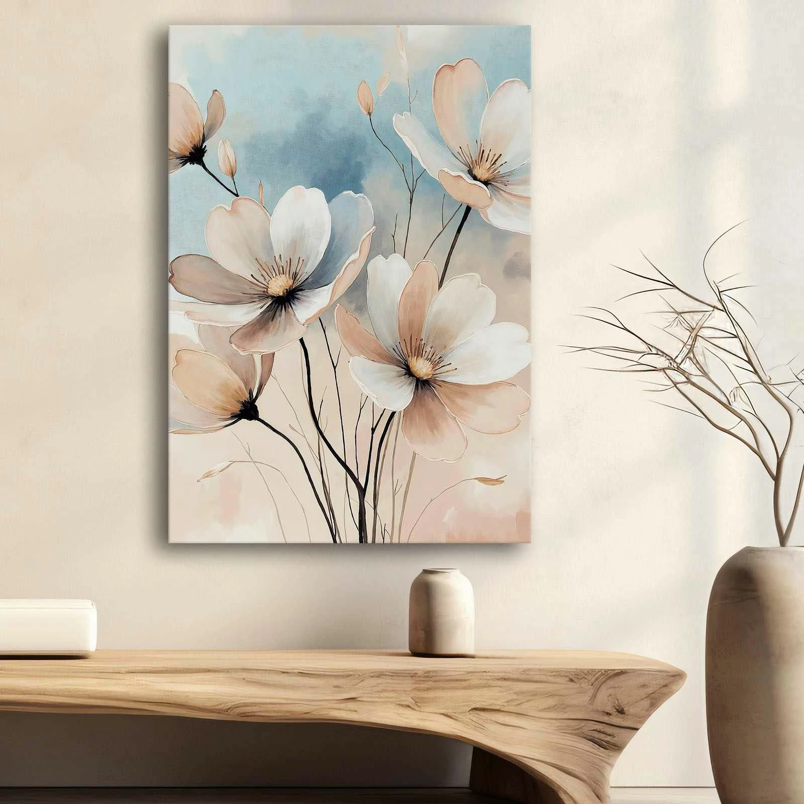 Pikturë dekorative në kanavacë, shumëngjyrëshe, Wallity, 70100Wabisabi-017, 70x100cm