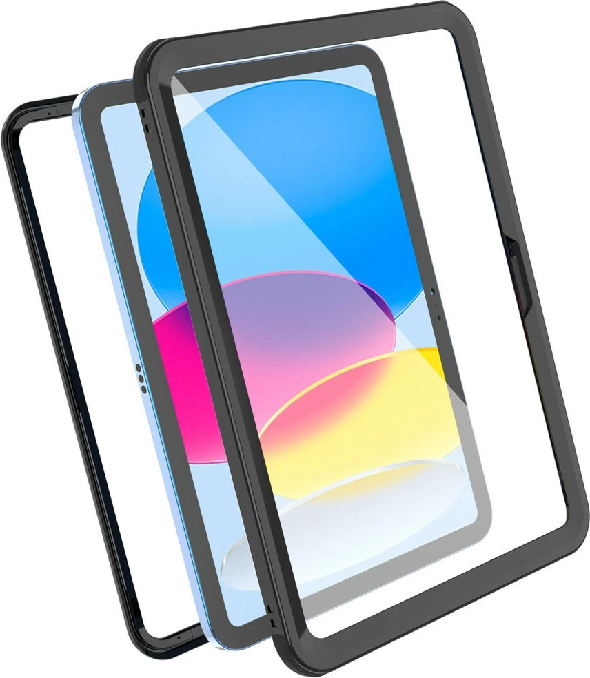 Mbështjellës Stark 4smarts, Apple iPad 10, i zi, transparent