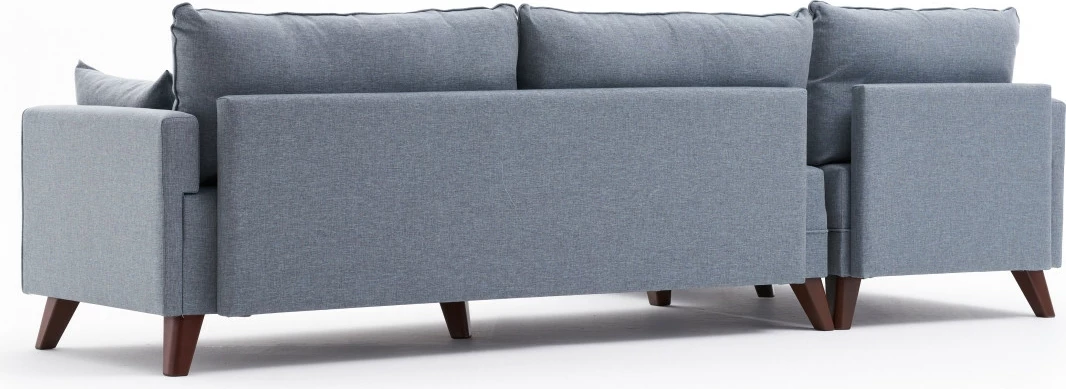 Këndore Bella Soft, ngjyrë kaltër, Atelier del Sofa, majtas