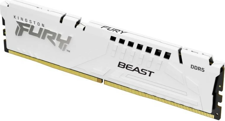RAM Memorje Kingston FURY Beast KF564C32BWEK2-32 32GB (2x16GB) DDR5 6400MHz CL32 EXPO, e bardhë