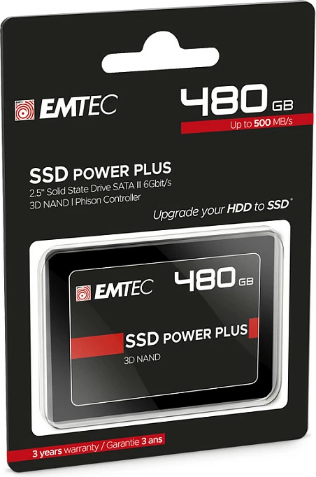 SSD intern EMTEC X150 Power Plus 480GB, 2.5", SATA III
