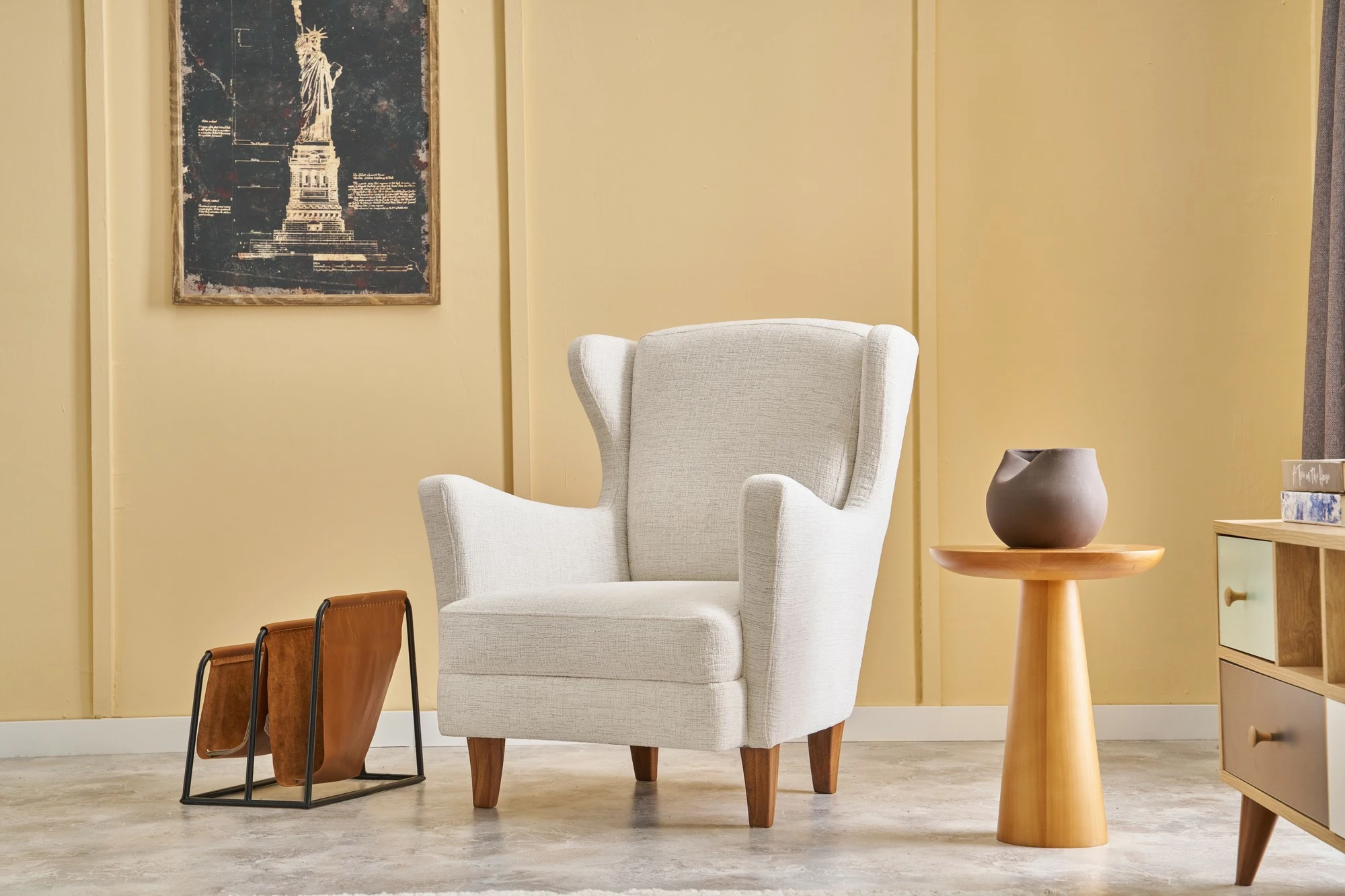 Karrige krahu Atelier del Sofa, Lola Prestij, krem