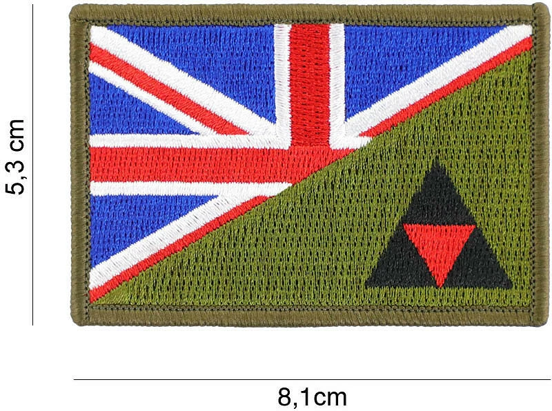 Emblema pëlhure Fostex Garments Patch 3rd Infantry half flag #20018
