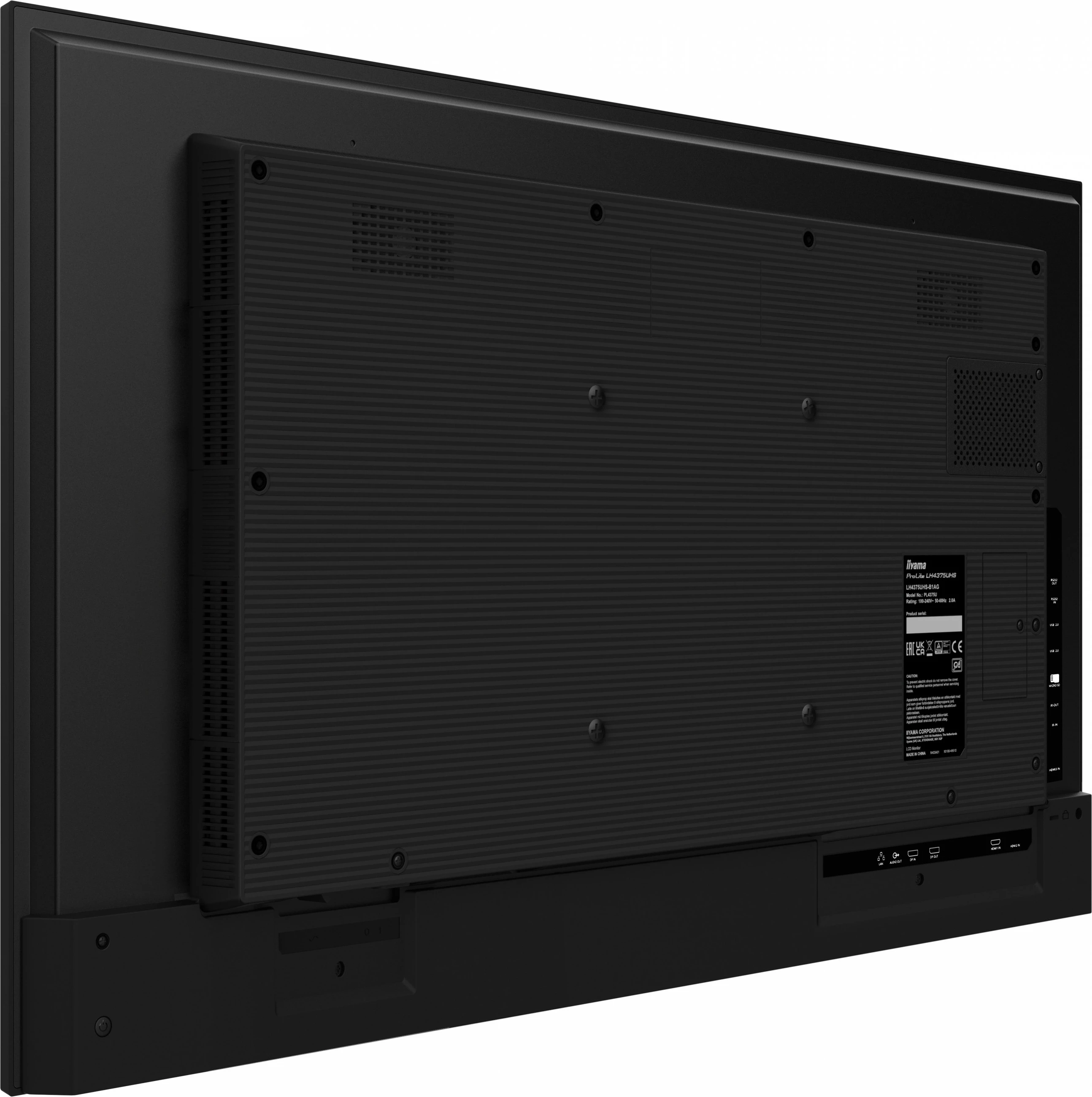 Ekran dixhital iiyama ProLite, 43", LCD, 4K UHD, Wi-Fi