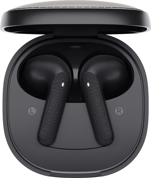 Kufje TWS QCY T41, Bluetooth 5.4, deri 35h me kuti, Low Latency 68 ms, IPX4, USB-C, të zeza