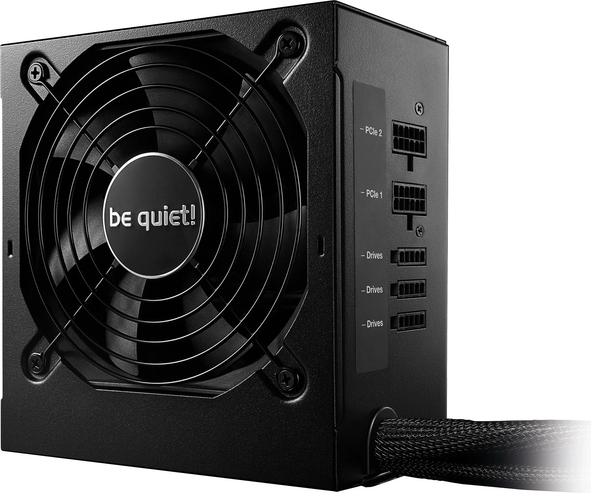 Kasë Be Quiet! System Power 9, 600W CM, 600 W, 200 - 240 V, 50 Hz, 6 A, Active, 120 W