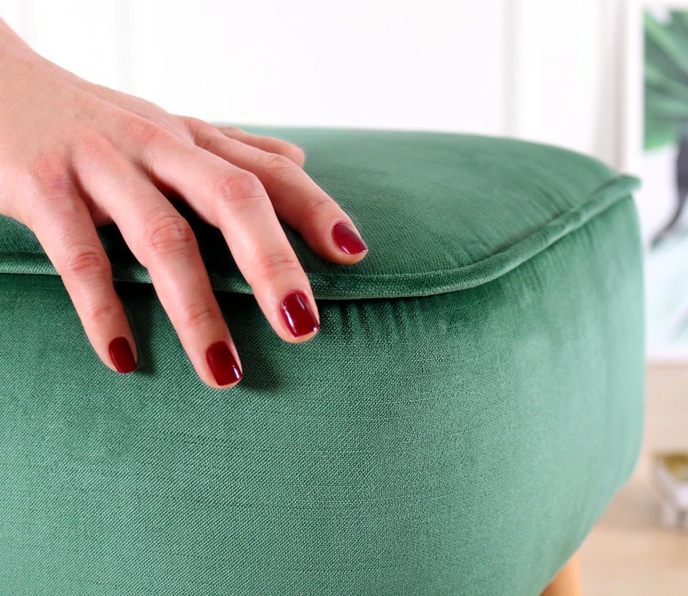 Puf Atelier del Sofa, Moouv 7086, kadife e gjelbër