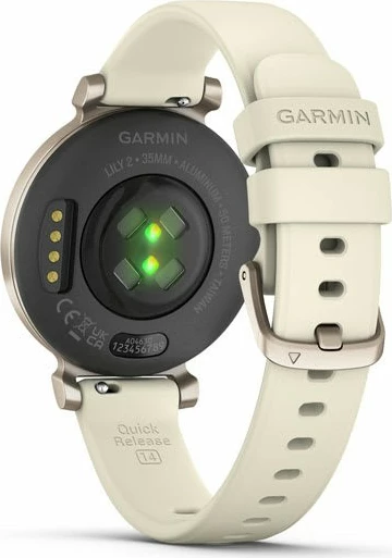 Smartwatch Garmin Lily 2, ekran me prekje, GPS, 5 ditë bateri, krem