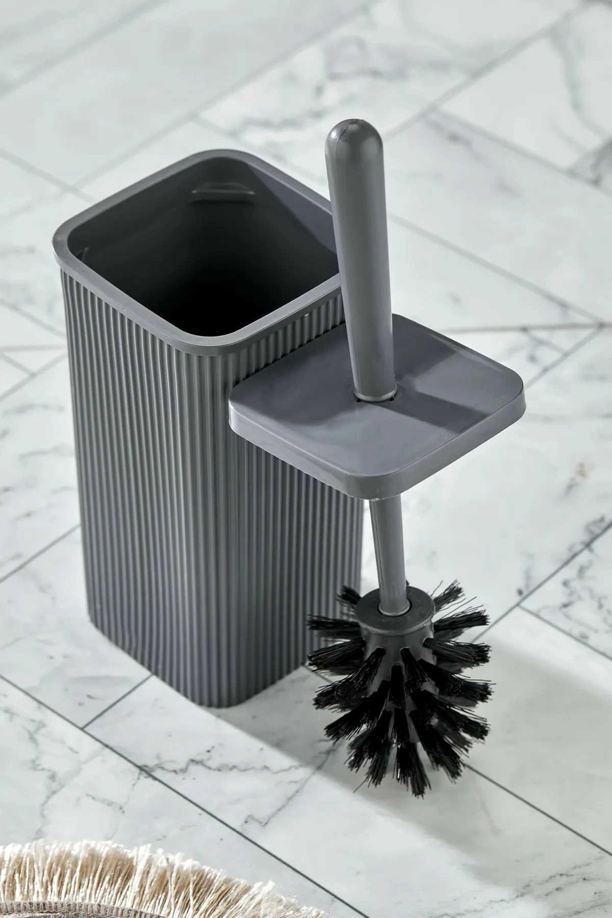 Fshesë për WC Mijölnir, PZR-049, ngjyrë gri