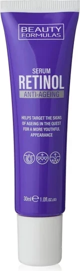 Serum kundër plakjes Beauty Formulas Retinol, 30 ml