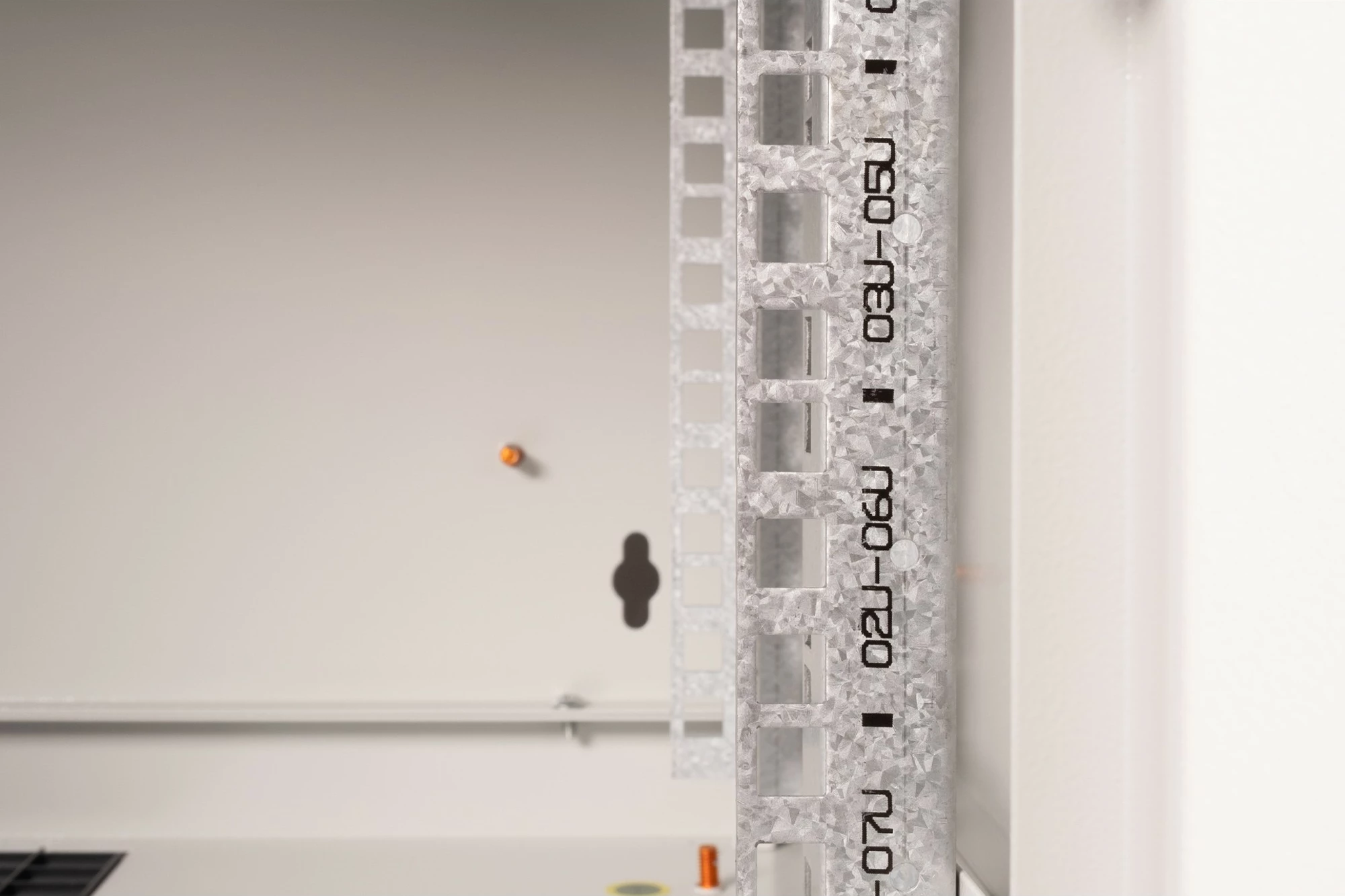 Kasë muri Digitus Unique 7U 420x600x450mm, xham, gri