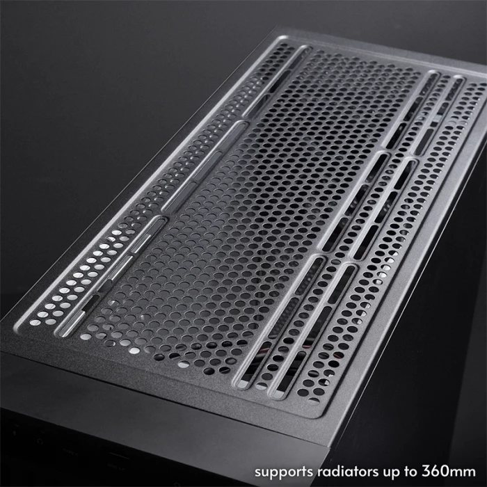 Kasë CHIEFTEC BW-01B-OP ATX/mATX/mini-ITX, USB-C, pa furnizues, e zezë