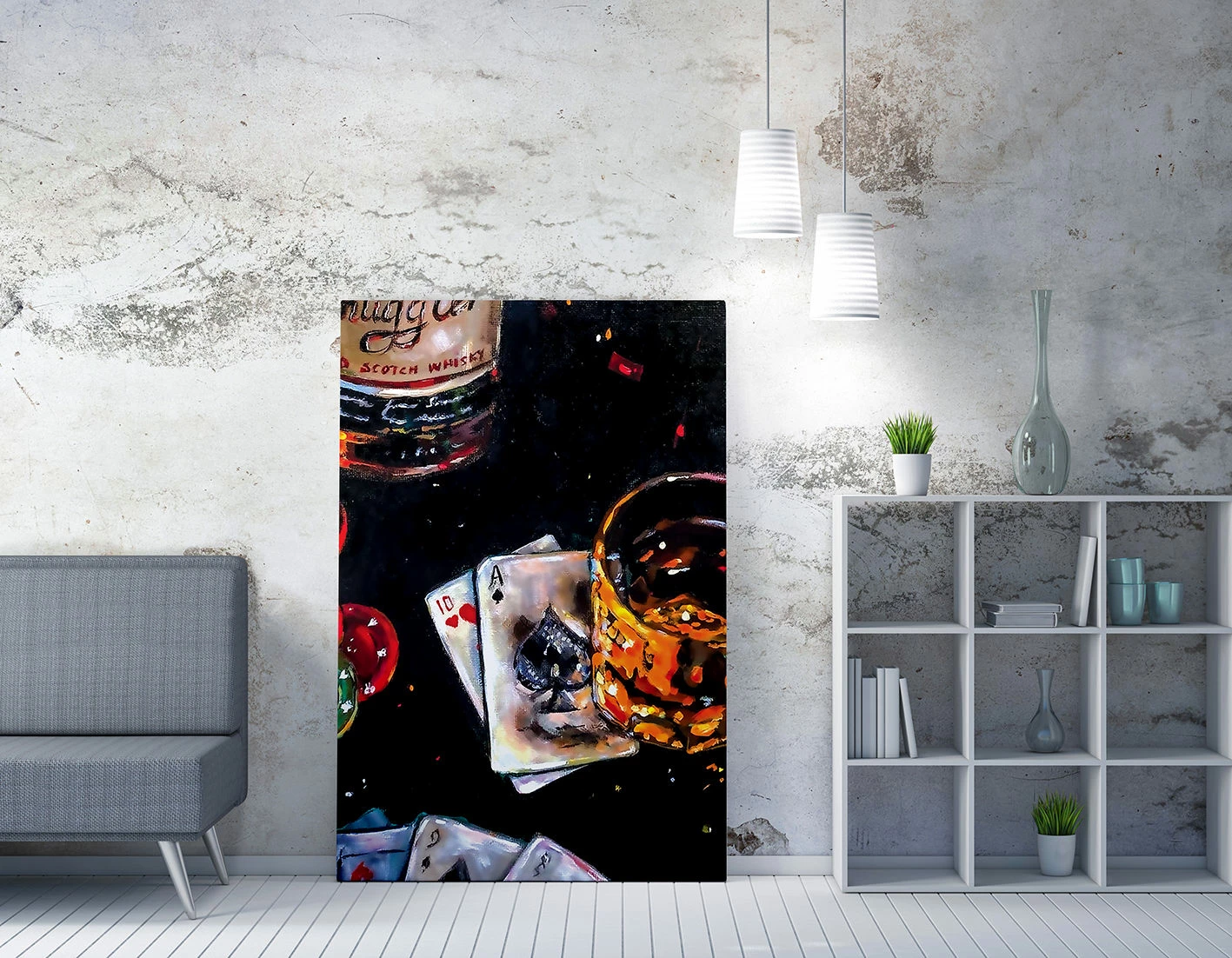 Pikturë dekorative në kanavacë Wallity, WY251, 50x70cm