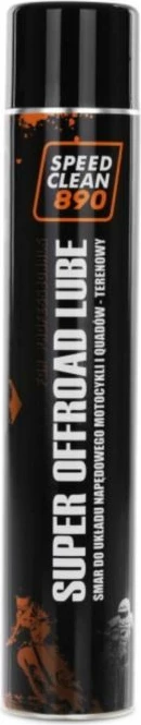 Lubrifikant zinxhiri SpeedClean890 për motoçikleta, 750 ml