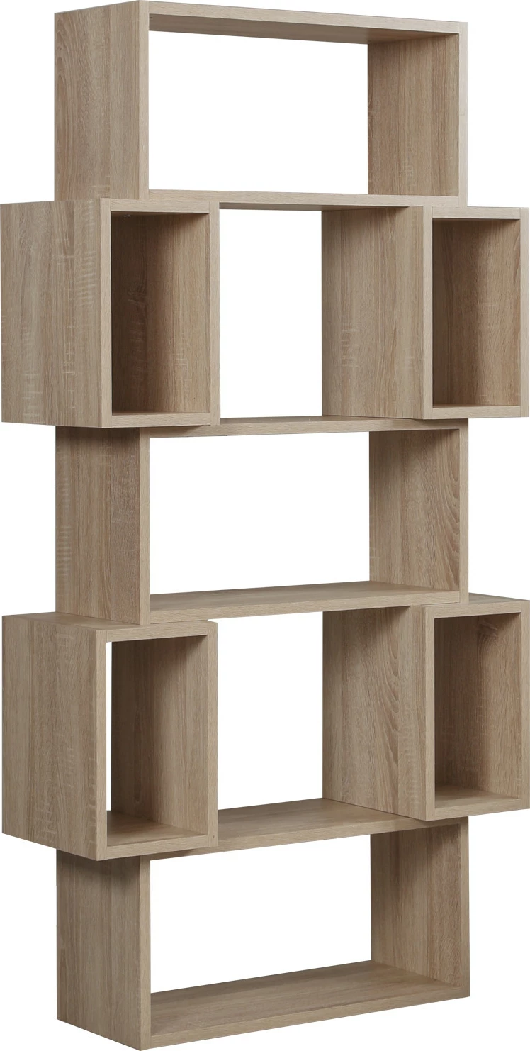 Raft librash Hanah Home, ngjyrë lisi e çelët, Box