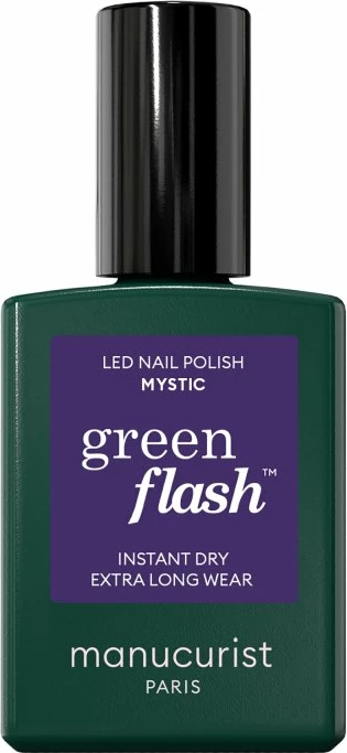 Llak për thonj për femra Manucurist Green Flash Mystic, 15ml