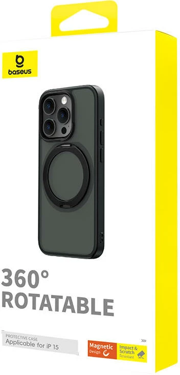 Mbështjellës magnetik për celular Baseus CyberLoop, për iPhone 15, i zi