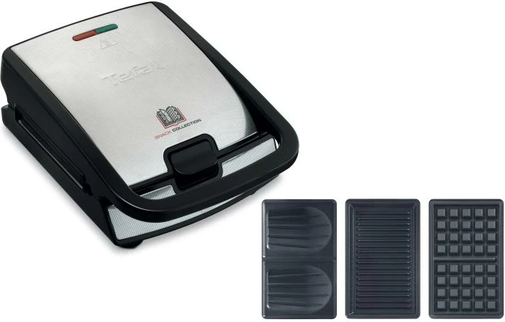 Aparat sanduiçi & waffle Tefal Snack Collection SW852D 700W i zi