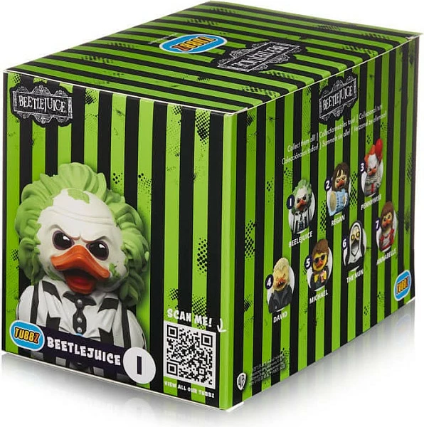 Figurinë koleksionuese TUBBZ Beetlejuice: Betelguese (Boxed Edition), 9 cm, PVC, shumëngjyrëshe