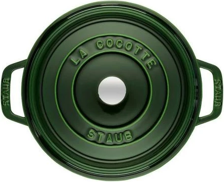 Tavë gize Staub La Cocotte 40509-356-0, 24 cm, 3.8 L, e gjelbër