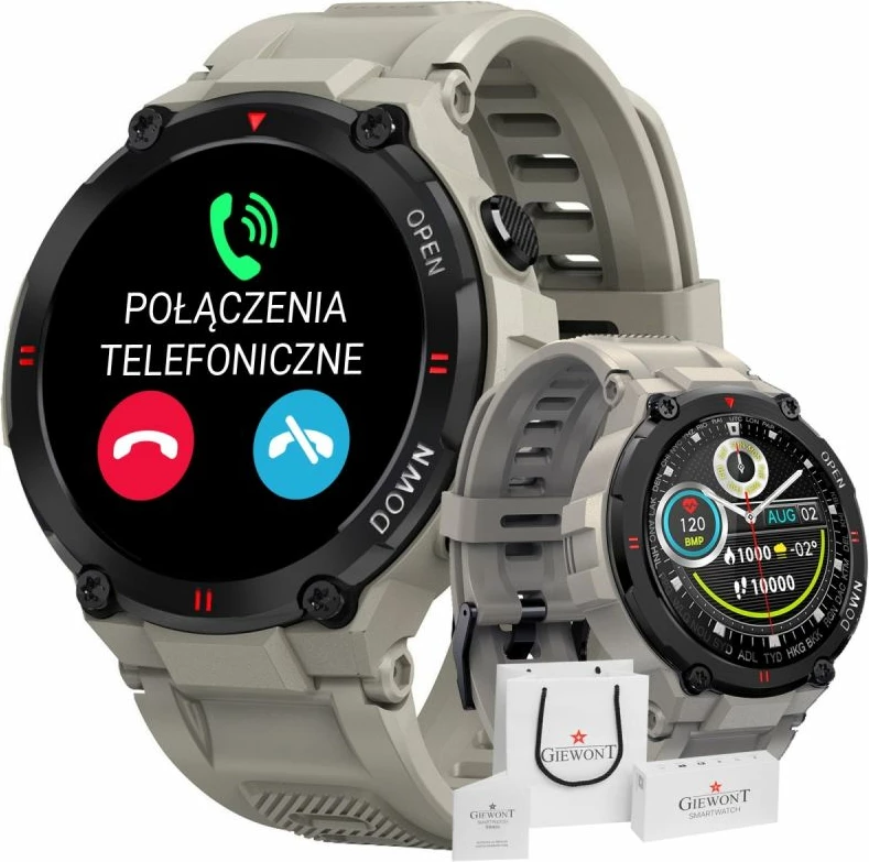 Smartwatch Giewont, gri