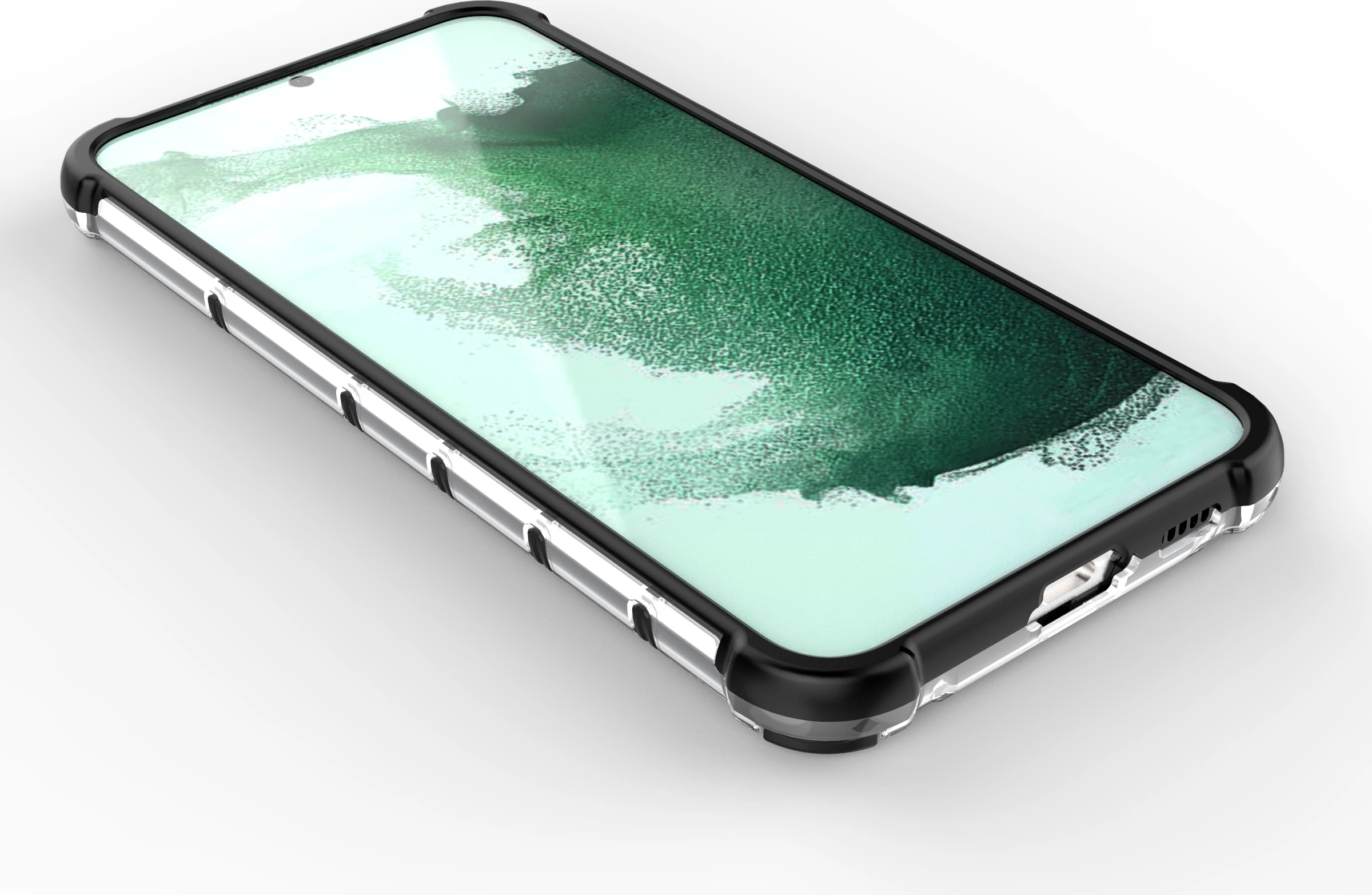 Mbështjellës Hurtel Honeycomb për Samsung Galaxy S23+, i blinduar, Blu