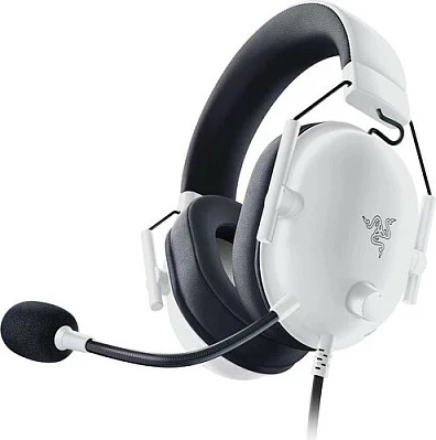 Kufje Razer BlackShark V2 X PlayStation, me mikrofon, 3.5mm, bardhë