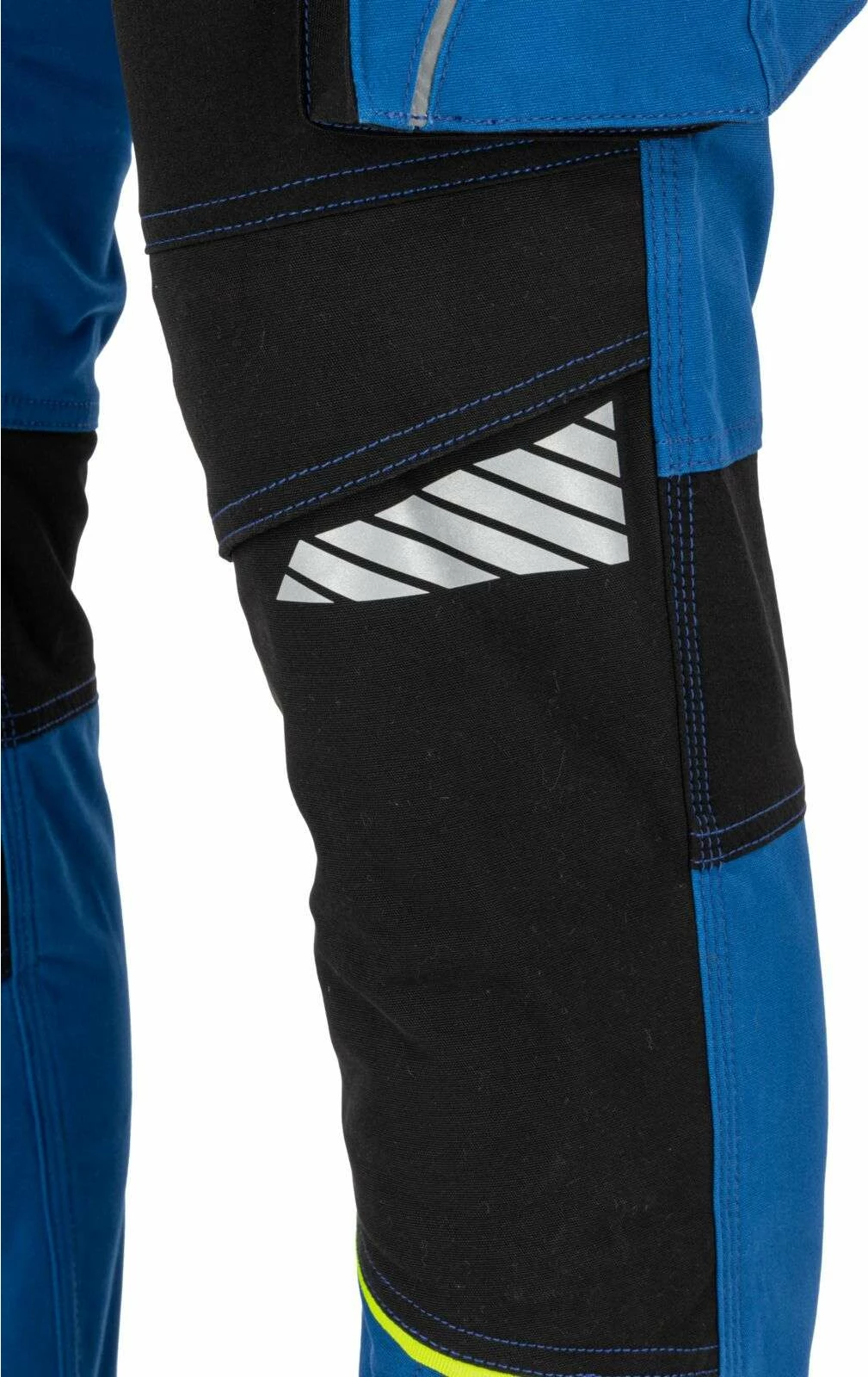 Pantallona pune LAHTI PRO L40548 270 g/m² CANVAS me 10 xhepa, zeza-blu