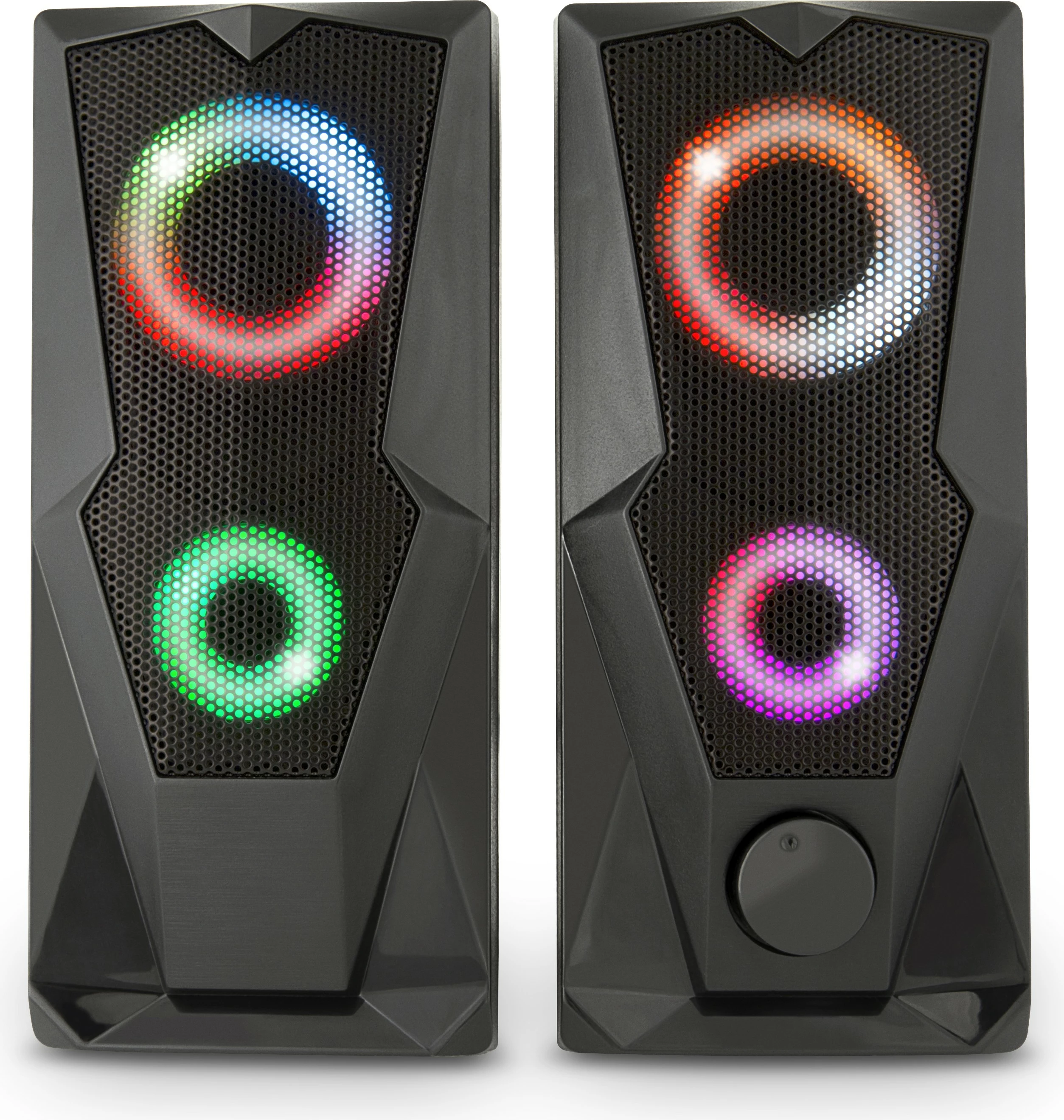 Altoparlantë 2.0 YENKEE YSP 2003RGB, 6W, e zezë