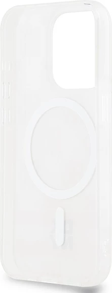 Mbështjellës DKNY IML Checkered Mono Pattern & Printed Stripes MagSafe për iPhone 13 Pro / 13, Rozë