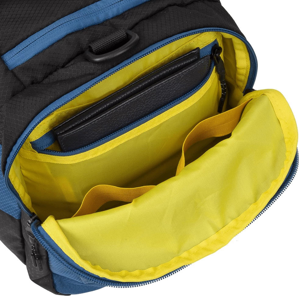 çantë sportive e palosshme RIVACASE 5235 Mercantour 30L, 480×280×260 mm, zi/blu