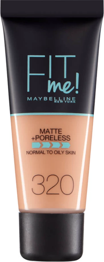 Krem pudër Maybelline Fit Me, Matte+Poreless, no.320, 30ml