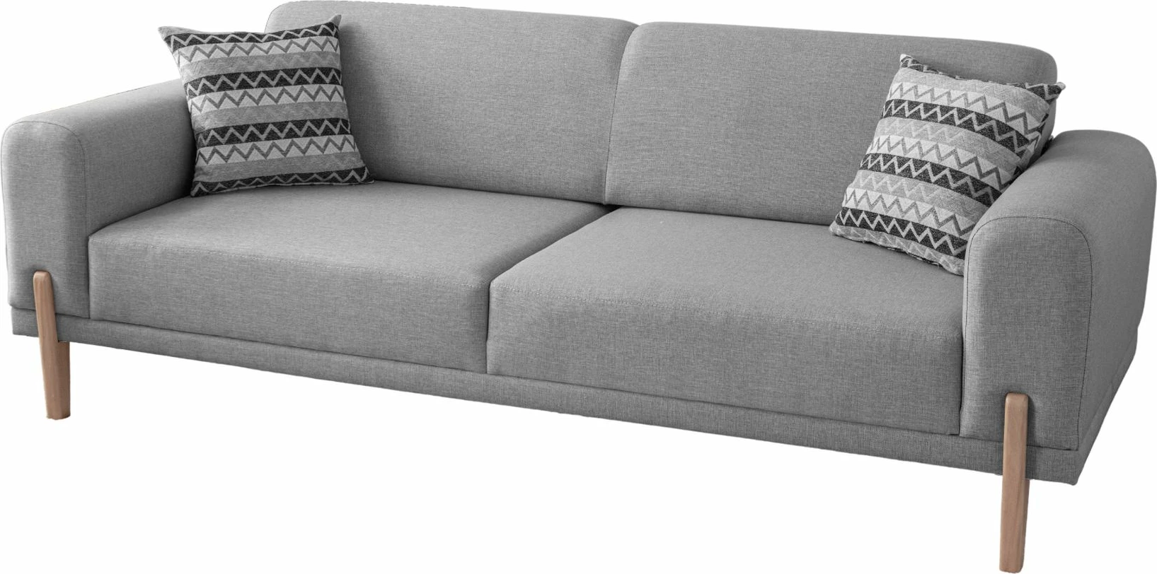 Divan-krevat treshe, ngjyrë gri, Atelier del Sofa