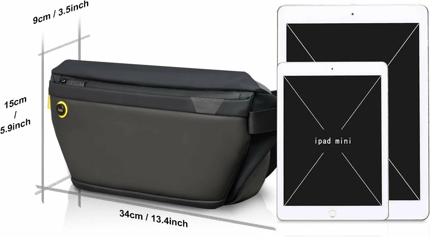 Çantë me ekran LED Divoom Pixoo Sling Bag with LED Display