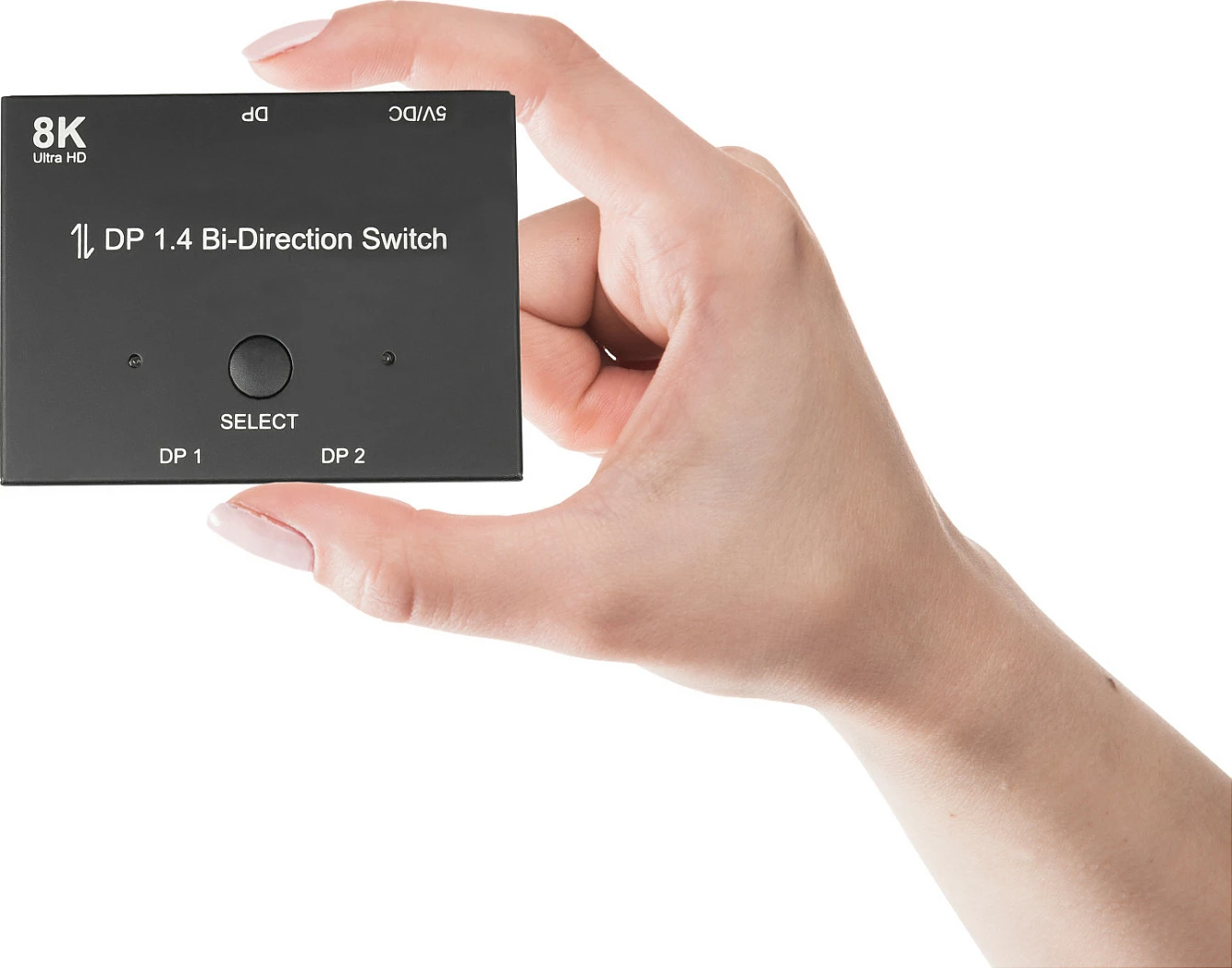 Switch DisplayPort GoodConnections DP 1.4 Bi-Directional, 8K, 3x DP, Metal, i zi