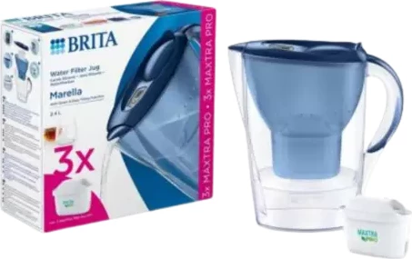 Filtruese Uji Brita Marella COOL PRO BLUE me 3 filtera